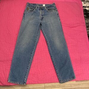 Armani Jeans Blue Straight-Leg Denim, 34x32